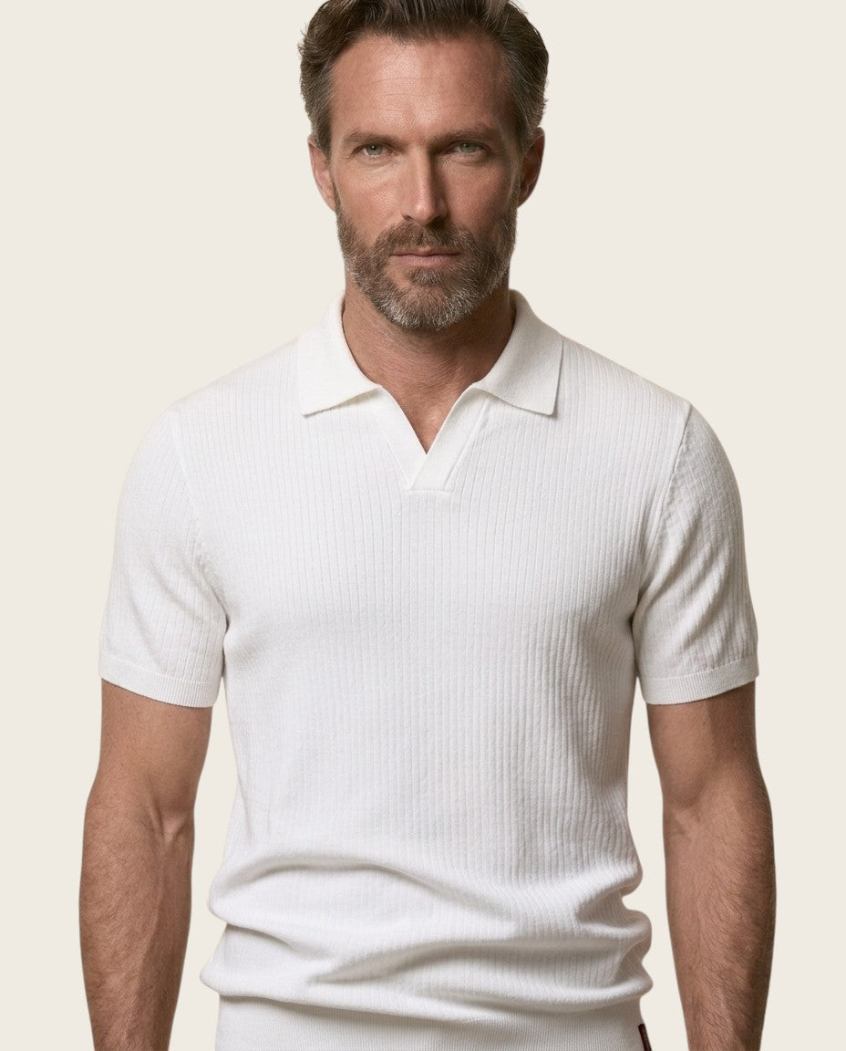 The Dover Ribbed Polo