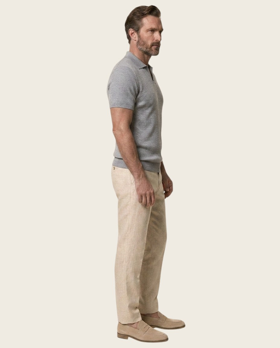 The Dover Ribbed Polo