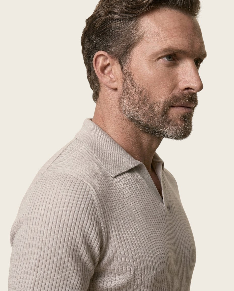 The Dover Ribbed Polo