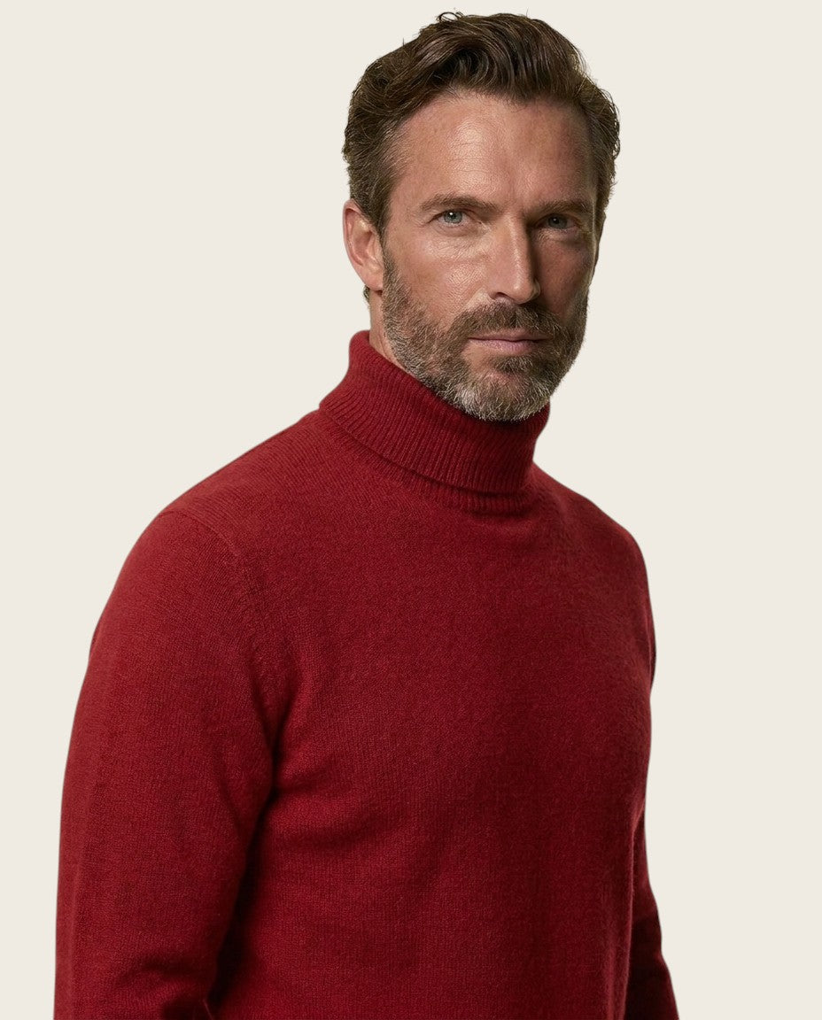 Alpine Wool Turtleneck - 100% Wool