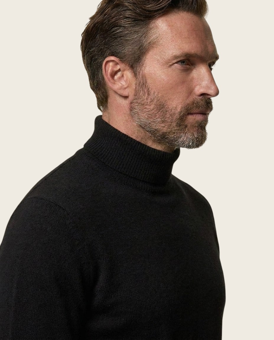 Alpine Wool Turtleneck - 100% Wool