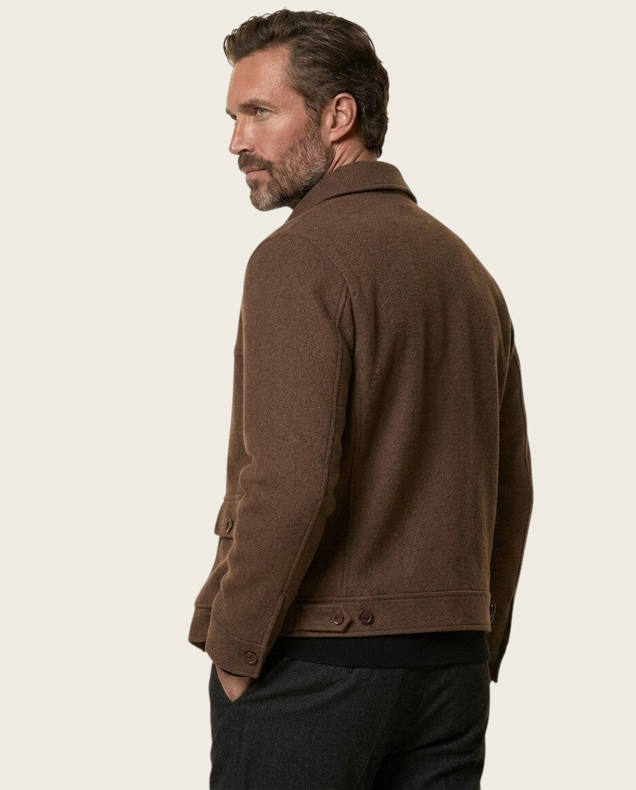 Knightsbridge Wool Coat - 100% Wool