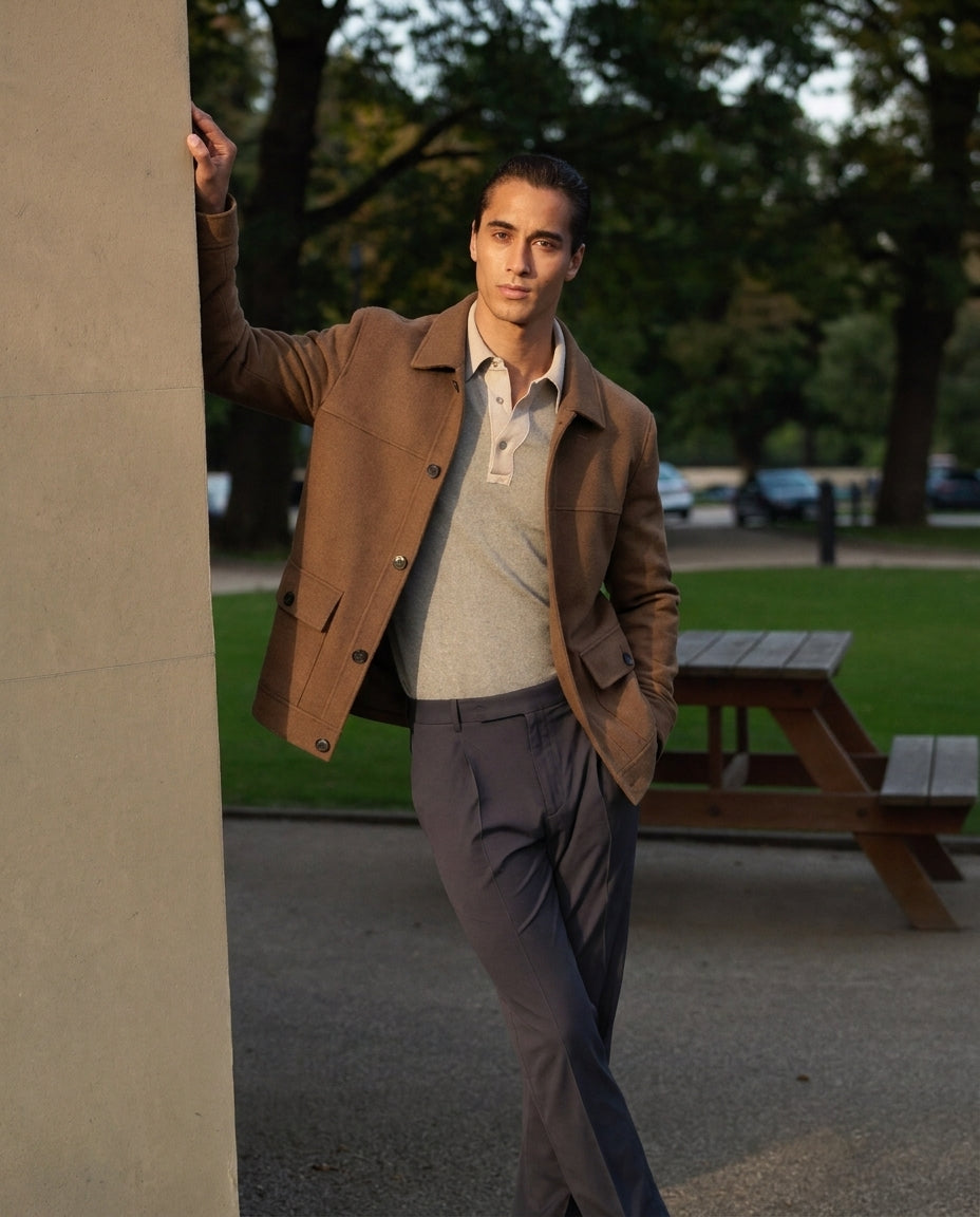 Knightsbridge Wool Coat - 100% Wool
