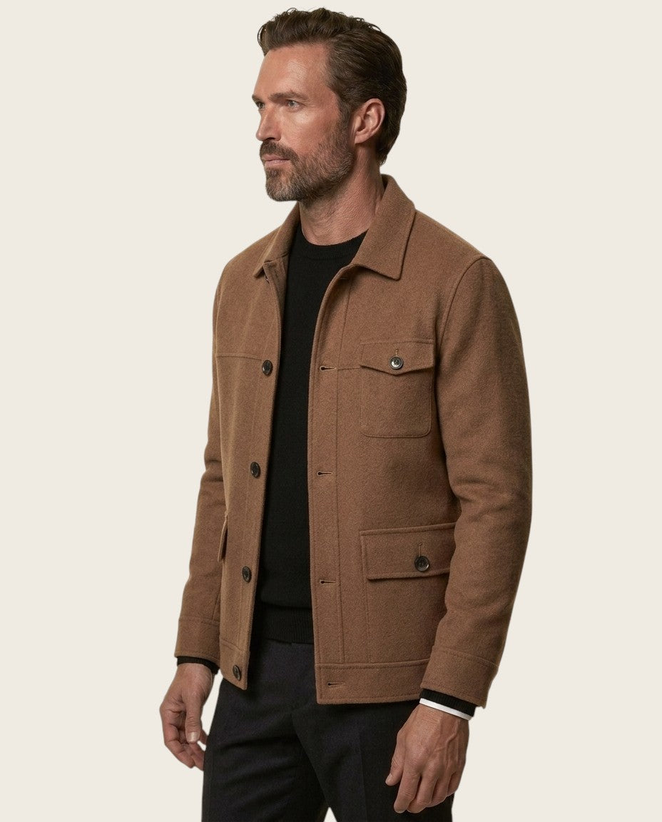 Knightsbridge Wool Coat - 100% Wool