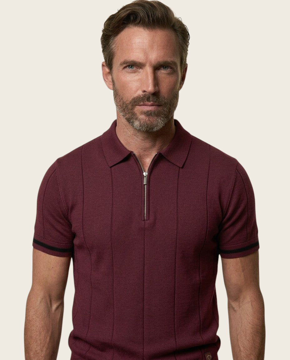 The Coastal Zip Polo
