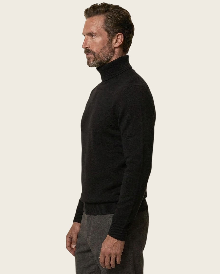 Alpine Wool Turtleneck - 100% Wool