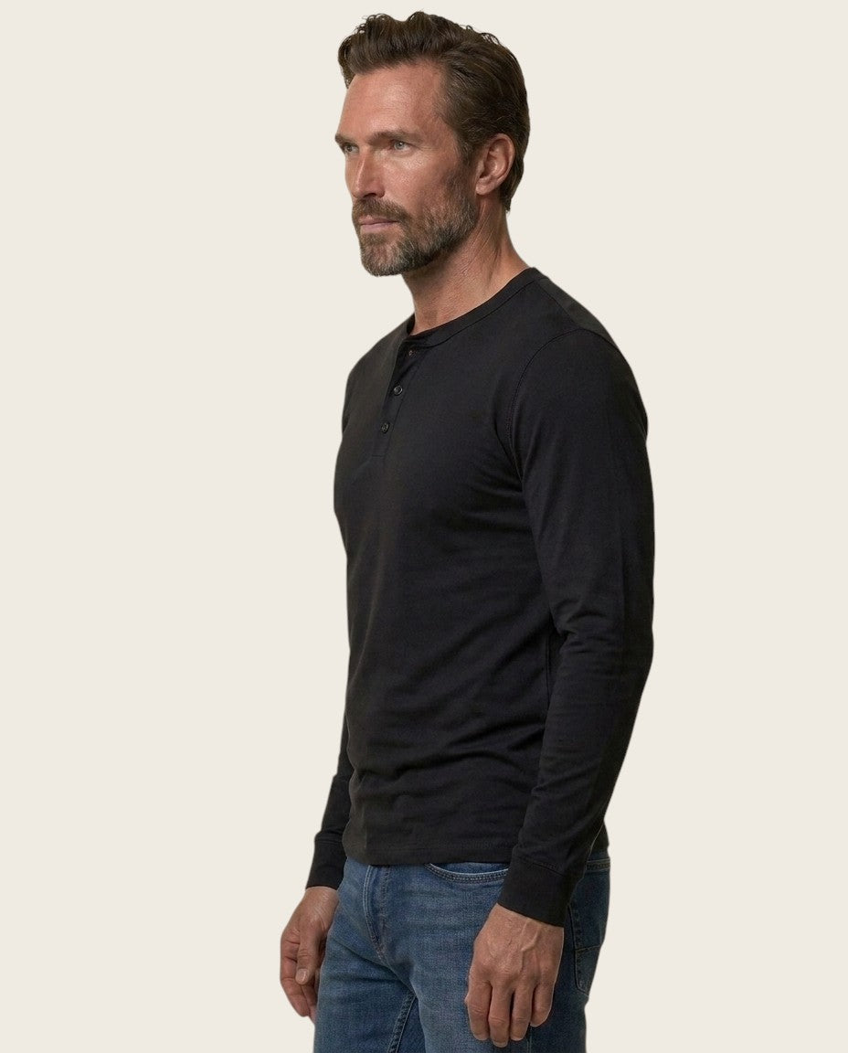 The Ashford Henley Tee, 100% Cotton