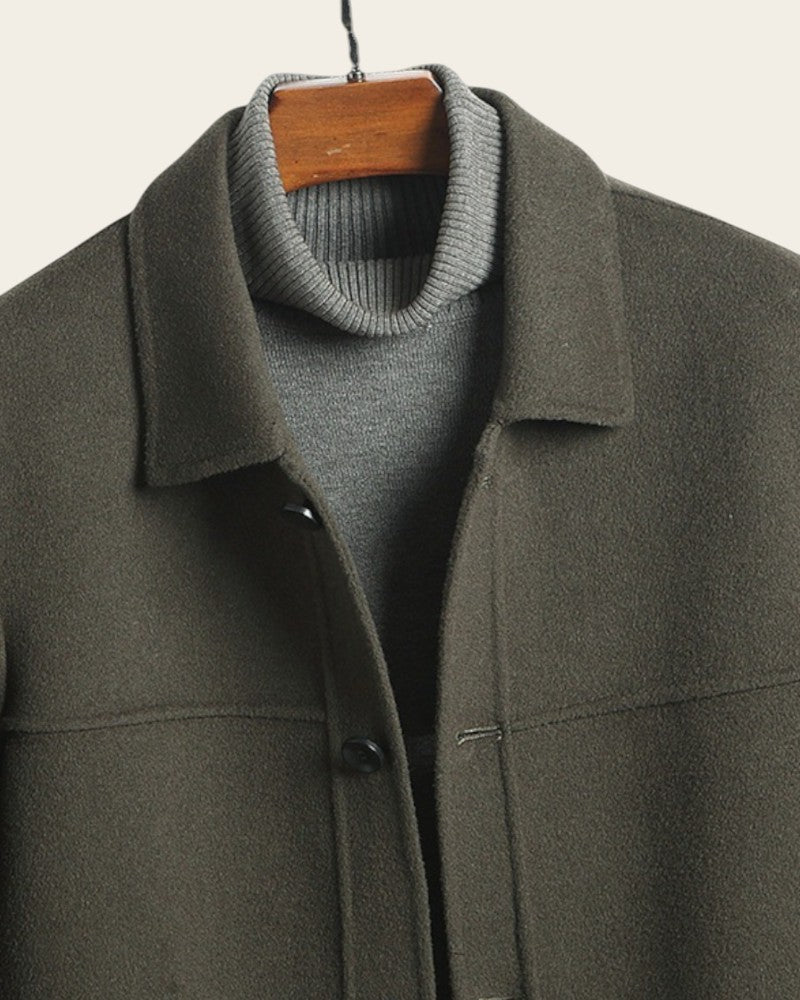 Knightsbridge Wool Coat - 100% Wool